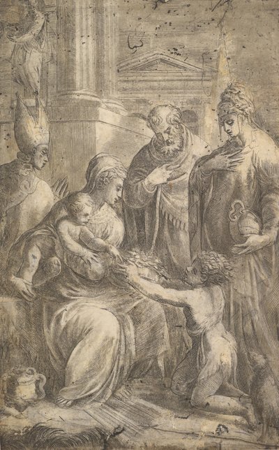 Various Saints Witnessing John the Baptist