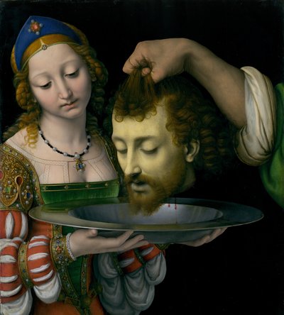 Salome with the Head of Saint John the Baptist by Andrea Solario