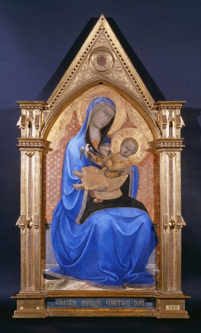 Virgin and Child by Andrea Vanni