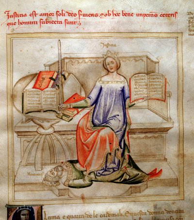 Allegory of Justice in 