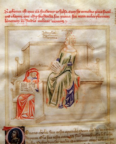 Allegory of Rhetoric in 