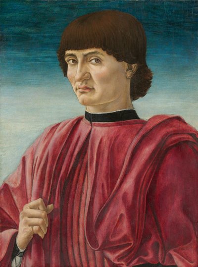 Portrait of a Man by Andrea del Castagno