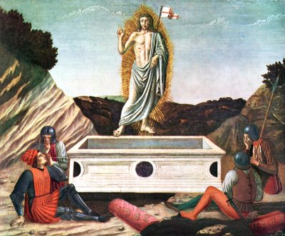 The Resurrection by Andrea del Castagno