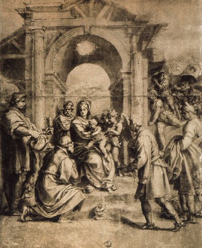 Adoration of the Magi by Andrea del Sarto