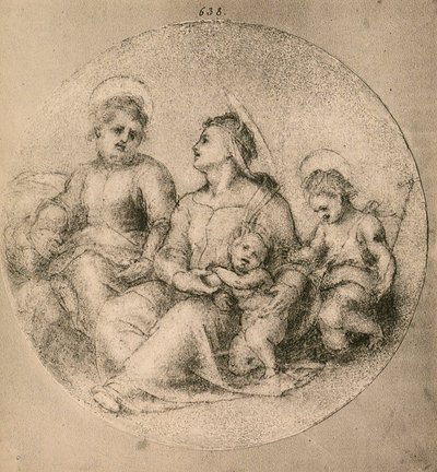 Holy Family with the Infant St. John by Andrea del Sarto