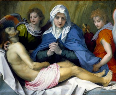 Lamentation on the Dead Christ by Andrea del Sarto