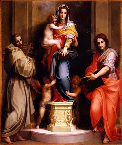 Madonna of the Harpies, 1517 by Andrea del Sarto