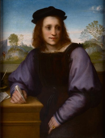 Portrait of a Young Man, Possibly Andrea di Matteo degli Albizzi by Andrea del Sarto