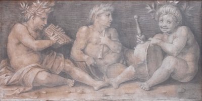 Scene with Figures in the Classical Style by Andrea del Sarto