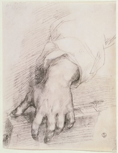 Study of a Hand for the Madonna of the Harp by Andrea del Sarto
