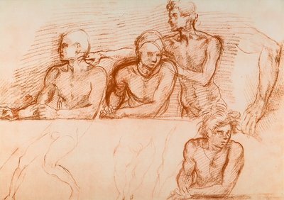 Study of the Apostles for the Last Supper of San Salvi by Andrea del Sarto