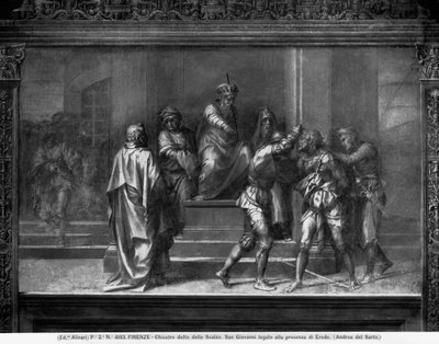 The Arrest of St John, c.1520 by Andrea del Sarto