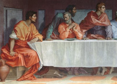 The Last Supper, by Andrea del Sarto by Andrea del Sarto