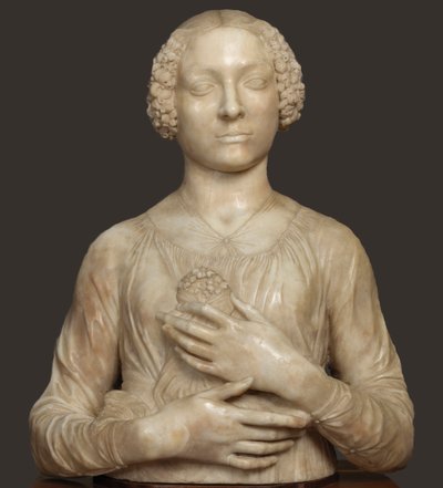Lady with a Bouquet by Andrea del Verrocchio