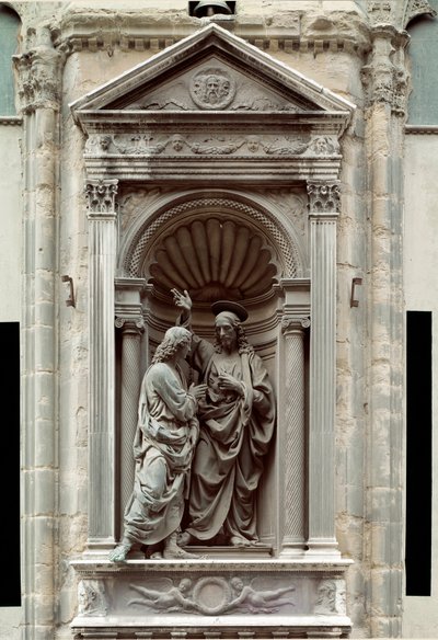 The Incredulity of St. Thomas by Andrea del Verrocchio