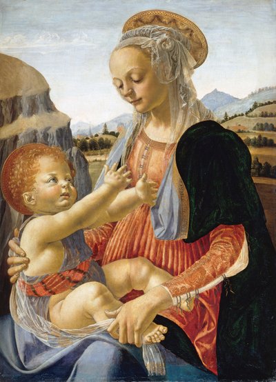 Virgin and Child by Andrea del Verrocchio