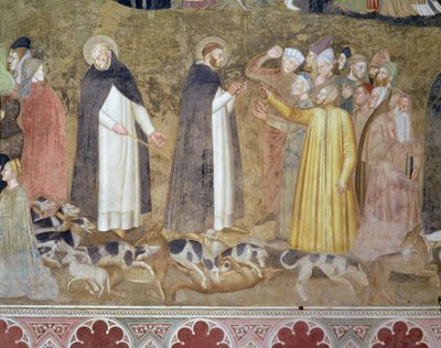 The Church Militant and Triumphant (detail) by Andrea di Bonaiuto