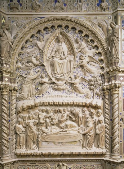 Tabernacle (detail) by Andrea di Cione Orcagna