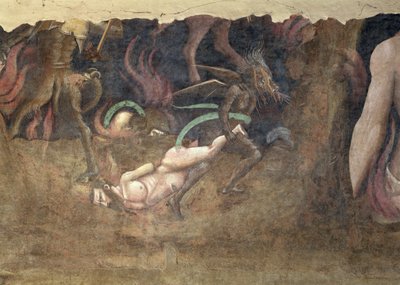 The Triumph of Death (detail) by Andrea di Cione Orcagna