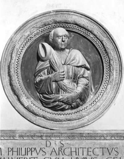 Bust of Filippo Brunelleschi (1377-1446) by Andrea di Lazzaro Cavalcanti
