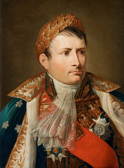 Portrait of Emperor Napoleon I Bonaparte by Andrea the Elder Appiani