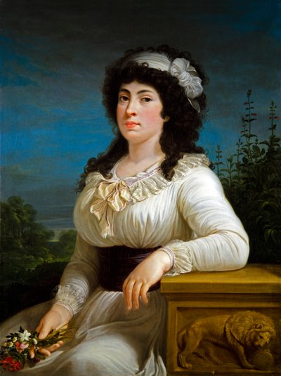 Portrait of Marianna Movigia Reina by Andrea the Elder Appiani