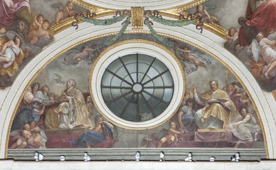 Saint Ambrose and Saint Gregory the Great by Andrea the Elder Appiani