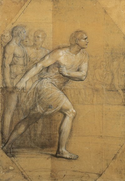 The Discus Thrower by Andrea the Elder Appiani