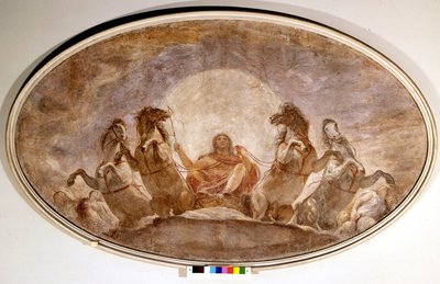 The chariot of Apollo. Pinacoteca de Brera, Milan by Andrea the Elder Appiani
