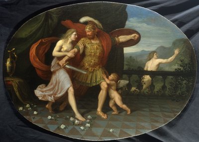 The Wrath of Mars Checked by Venus by Andrea the Elder Appiani
