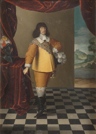 Portrait of King Frederick III of Denmark and Norway (1609-1670) by Andreas (active 1639 1651) Magerstadt