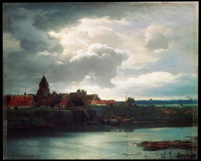 Landscape with a River by Andreas Achenbach