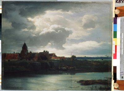 Landscape with a River by Andreas Achenbach