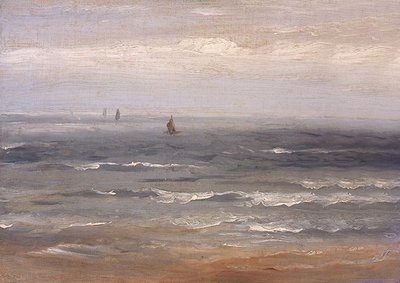 The North Sea by Andreas Achenbach