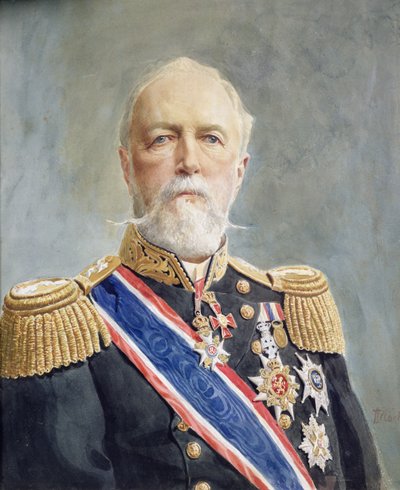 King Oscar II by Andreas Bloch