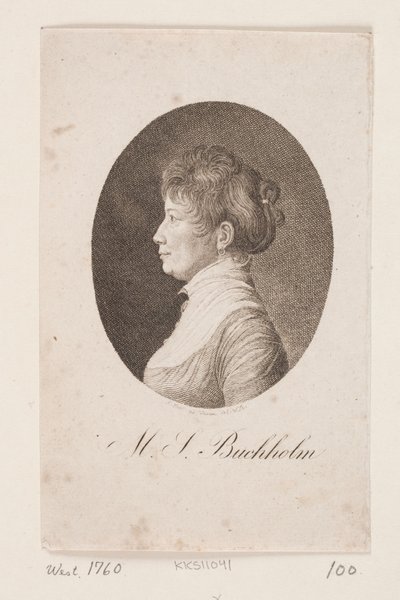 Magdalene Sophie Buchholm by Andreas Flint
