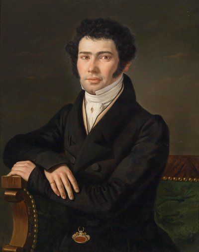 Portrait of Gaspari Spontini, Opera Composer and General Music Director in Berlin by Andreas Hall