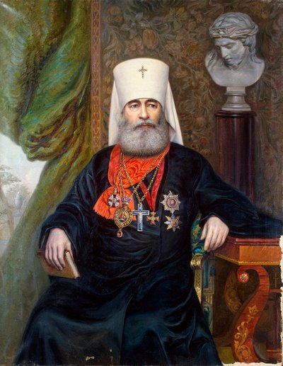 Portrait of Metropolitan Antonius of Saint Petersburg by Andrei Andreevich Karelin