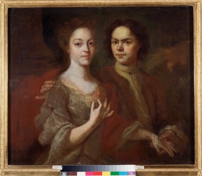Self Portrait with the Wife by Andrei Matveyev