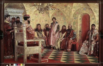 Tsar Michael I of Russia by Andrei Petrovich Ryabushkin