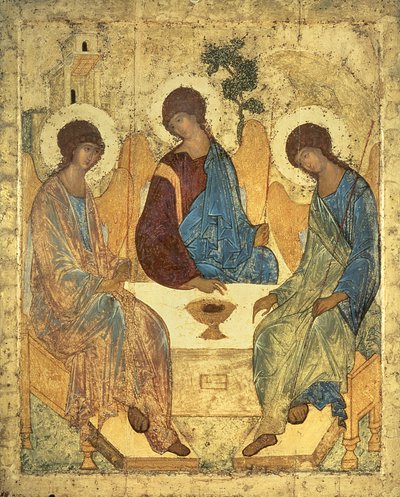 The Holy Trinity by Andrei Rublev