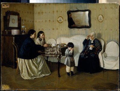 A Family Morning, Teach Child to Pray by Andrei Rumyantsev