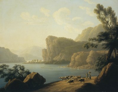 View of the Selenga River in Siberia by Andrei Yefimovich Martynov