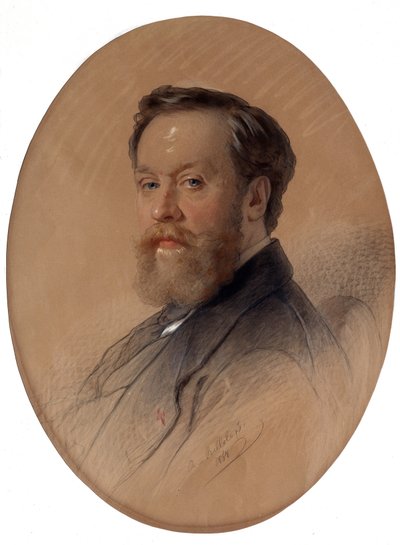 Portrait of the Marshal of the Nobility V.Y. Tulinov by Andrej Franzowitsch Belloli