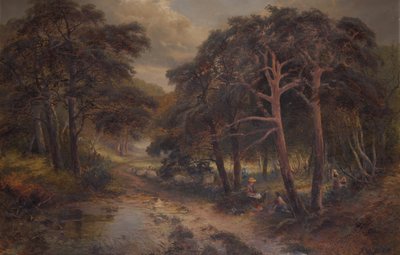 Among the Bluebells by Andrew Brandish Holte
