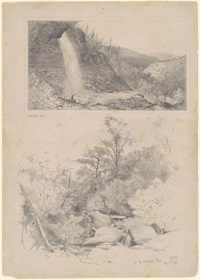 Kaatskill Fall; and In the Kaatskill Clove by Andrew Fisher Bunner