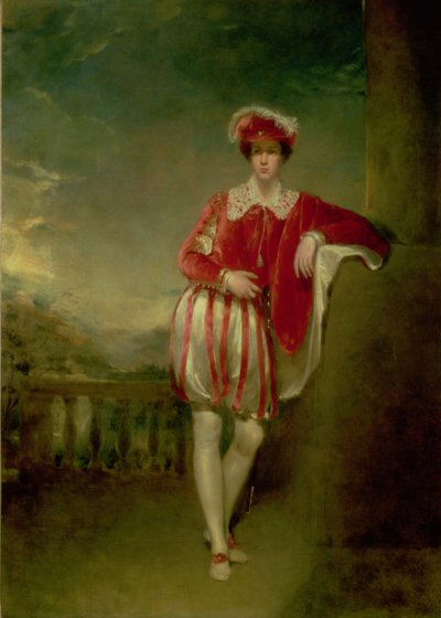 The Actor William Henry West Betty by Andrew Geddes
