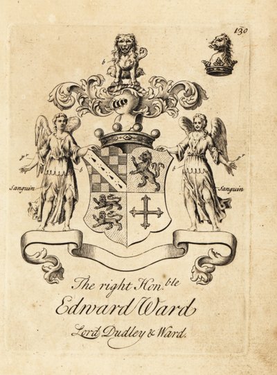 Coat of Arms of Edward Ward, 9th Baron Dudley, 4th Baron Ward by Andrew Johnston