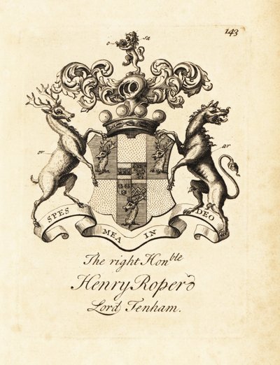 Coat of Arms of Henry Roper, Lord Tenham by Andrew Johnston