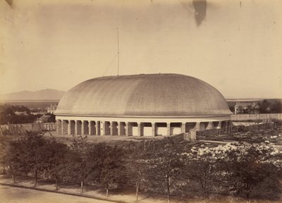 Great Mormon Tabernacle, 1869 by Andrew Joseph Russell